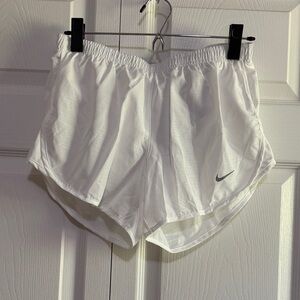 Nike Women's Athletic White Shorts
